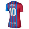 Maglia ufficiale Barcellona Lionel Messi 10 Casa 2021-22 per Donna